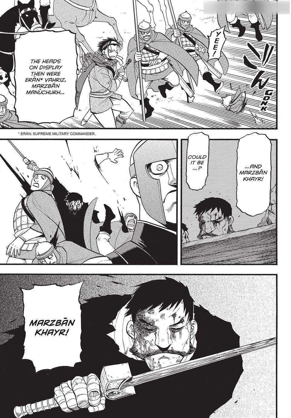 The Heroic Legend of Arslan Chapter 132 - Page 19 in English