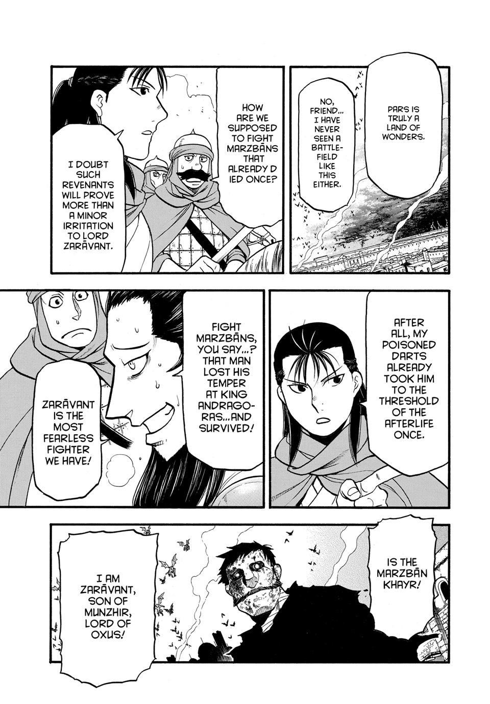 The Heroic Legend of Arslan Chapter 135 - Page 22 in English