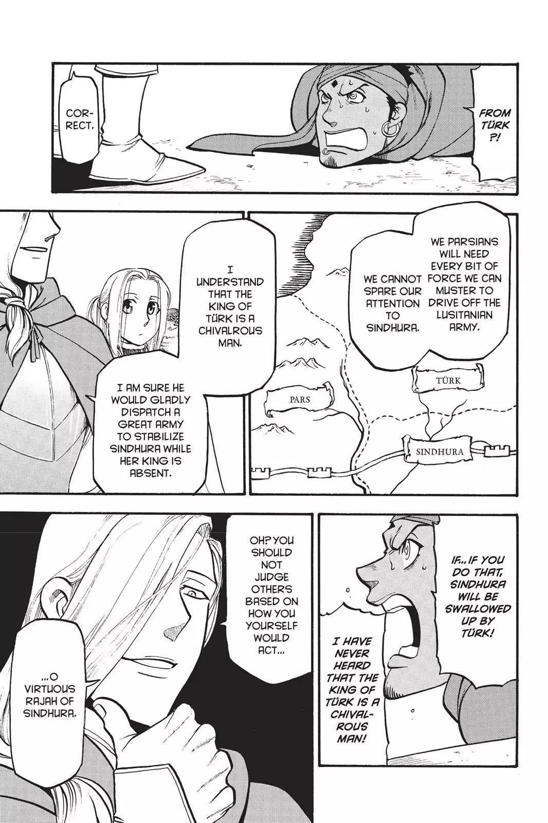 The Heroic Legend of Arslan Chapter 54 - Page 13 in English