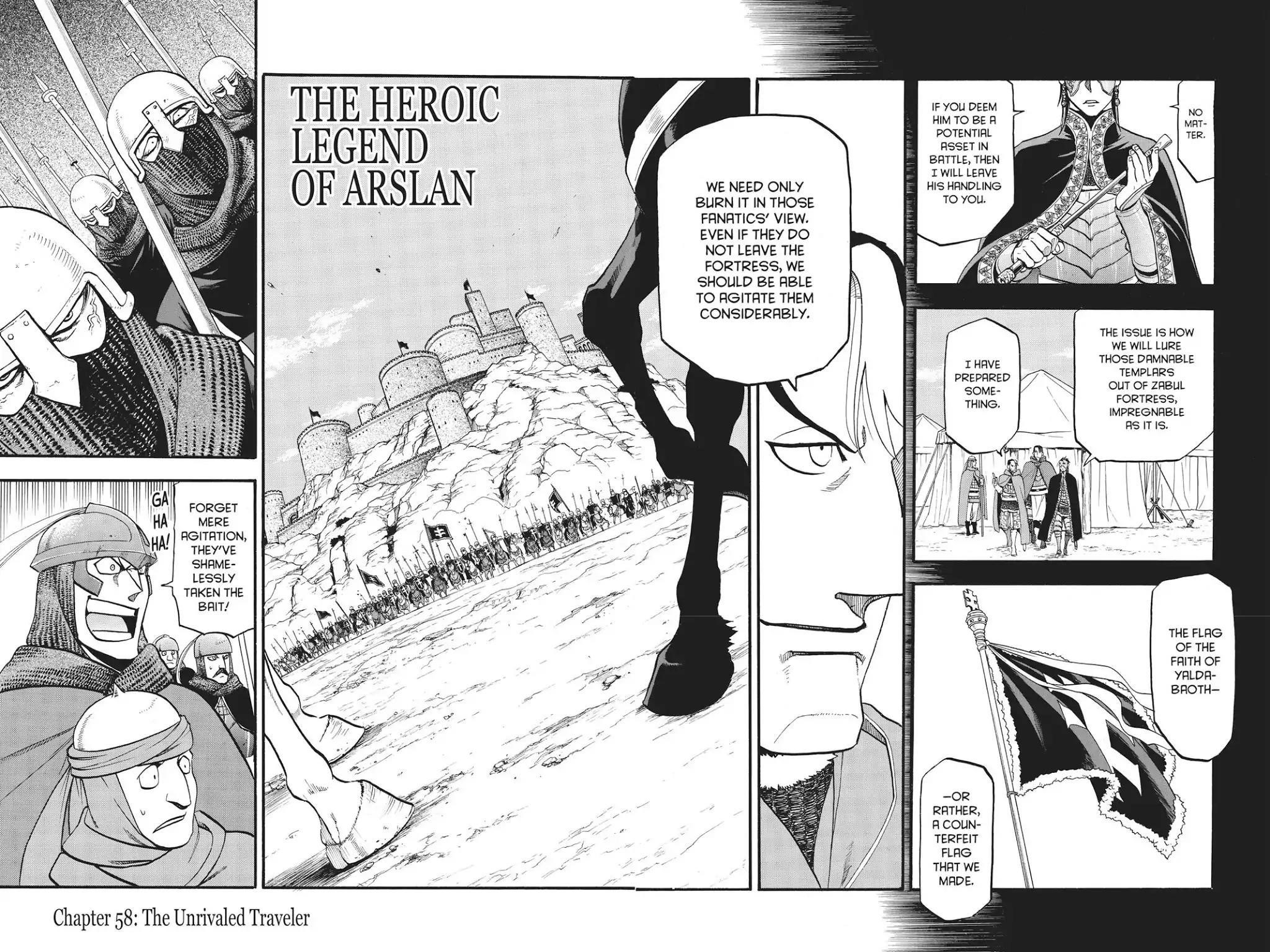 The Heroic Legend of Arslan Chapter 58 - Page 3 in English