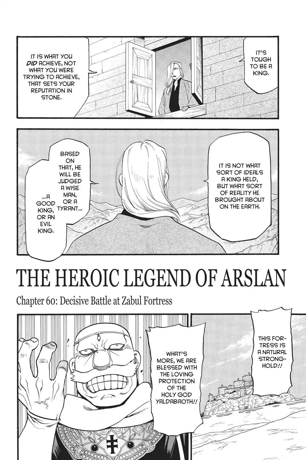 The Heroic Legend of Arslan Chapter 60 - Page 3 in English