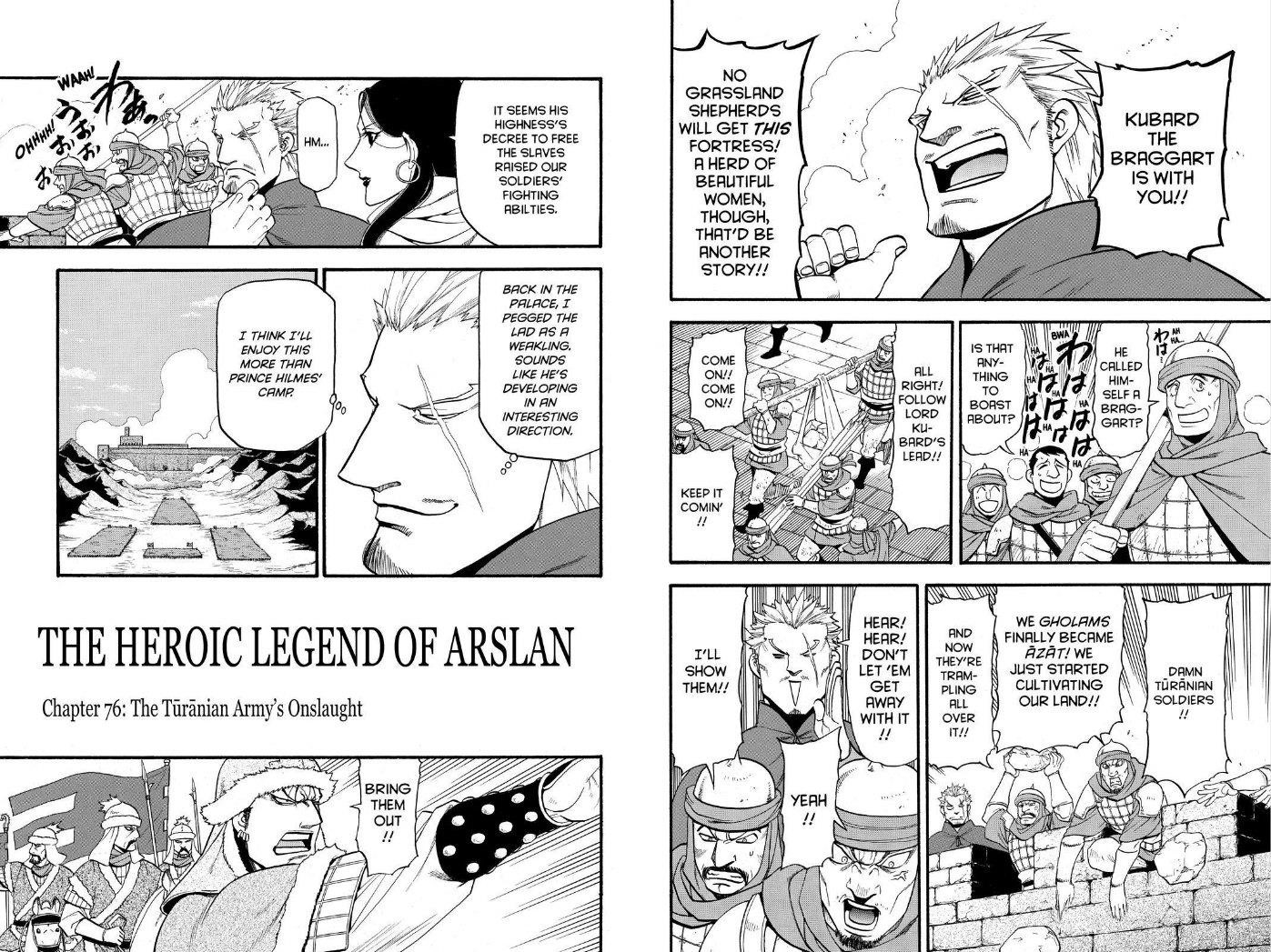 The Heroic Legend of Arslan Chapter 76 - Page 4 in English