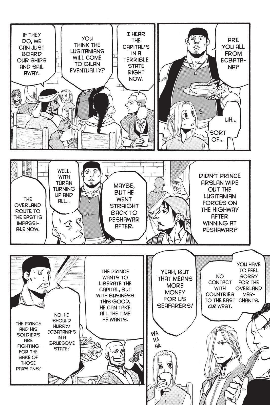 The Heroic Legend of Arslan Chapter 95 - Page 10 in English