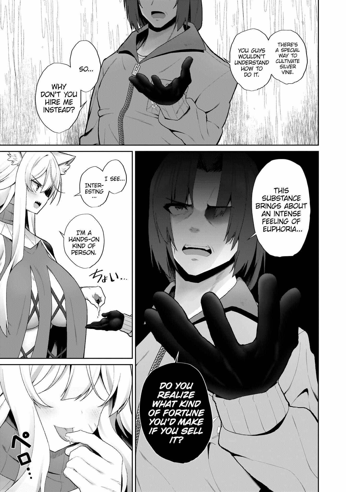 Isekai Drug - Yakugaku Chishiki de Monster Musume-tachi wo Toriko ni shite Nariagaru Chapter 1 - Page 39 in English