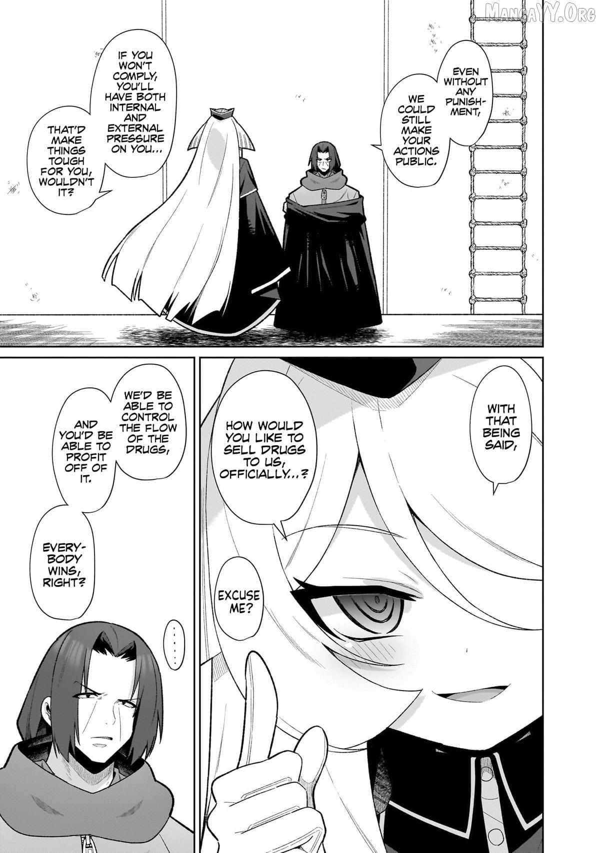 Isekai Drug - Yakugaku Chishiki de Monster Musume-tachi wo Toriko ni shite Nariagaru Chapter 22 - Page 3 in English