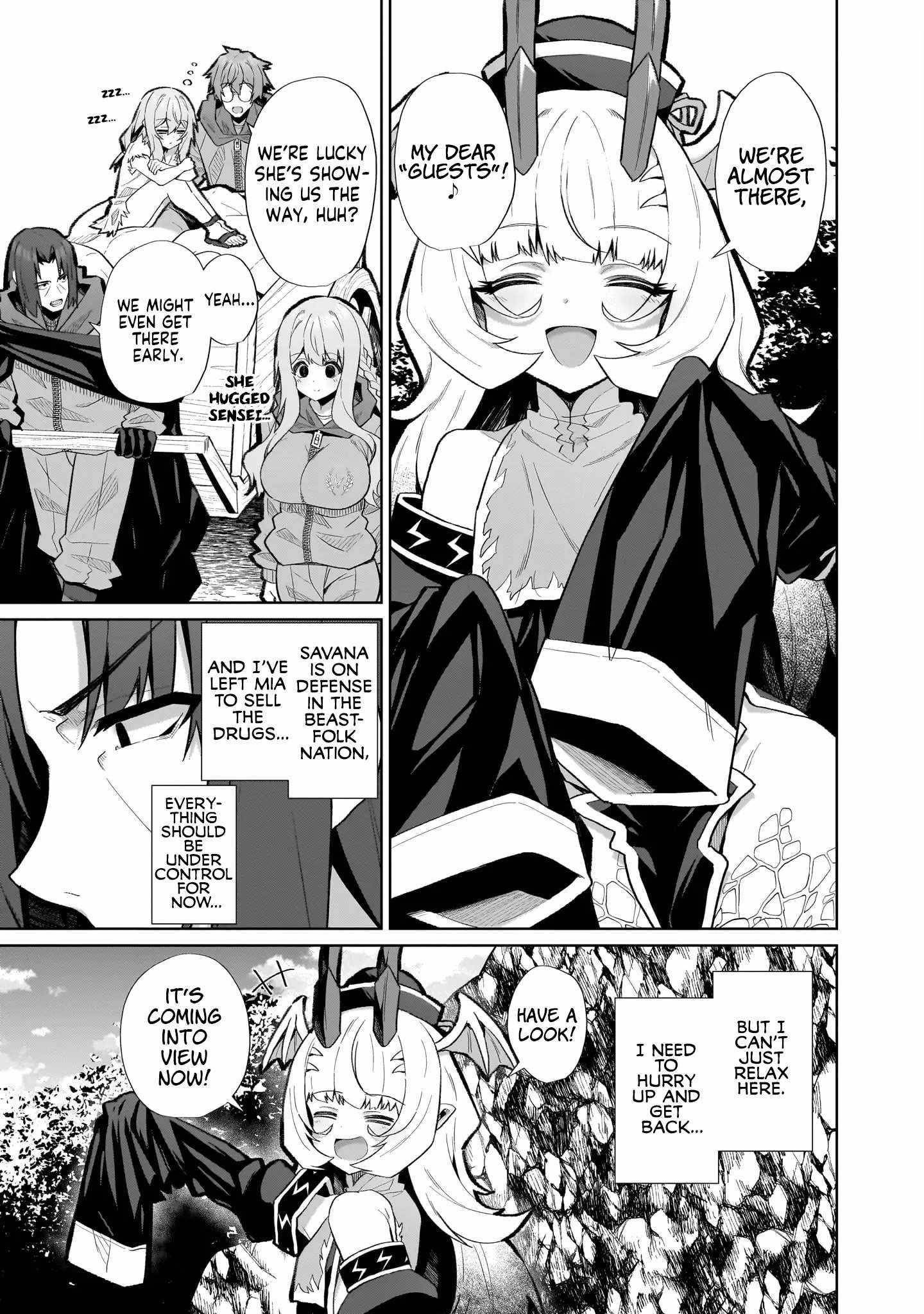 Isekai Drug - Yakugaku Chishiki de Monster Musume-tachi wo Toriko ni shite Nariagaru Chapter 9 - Page 5 in English