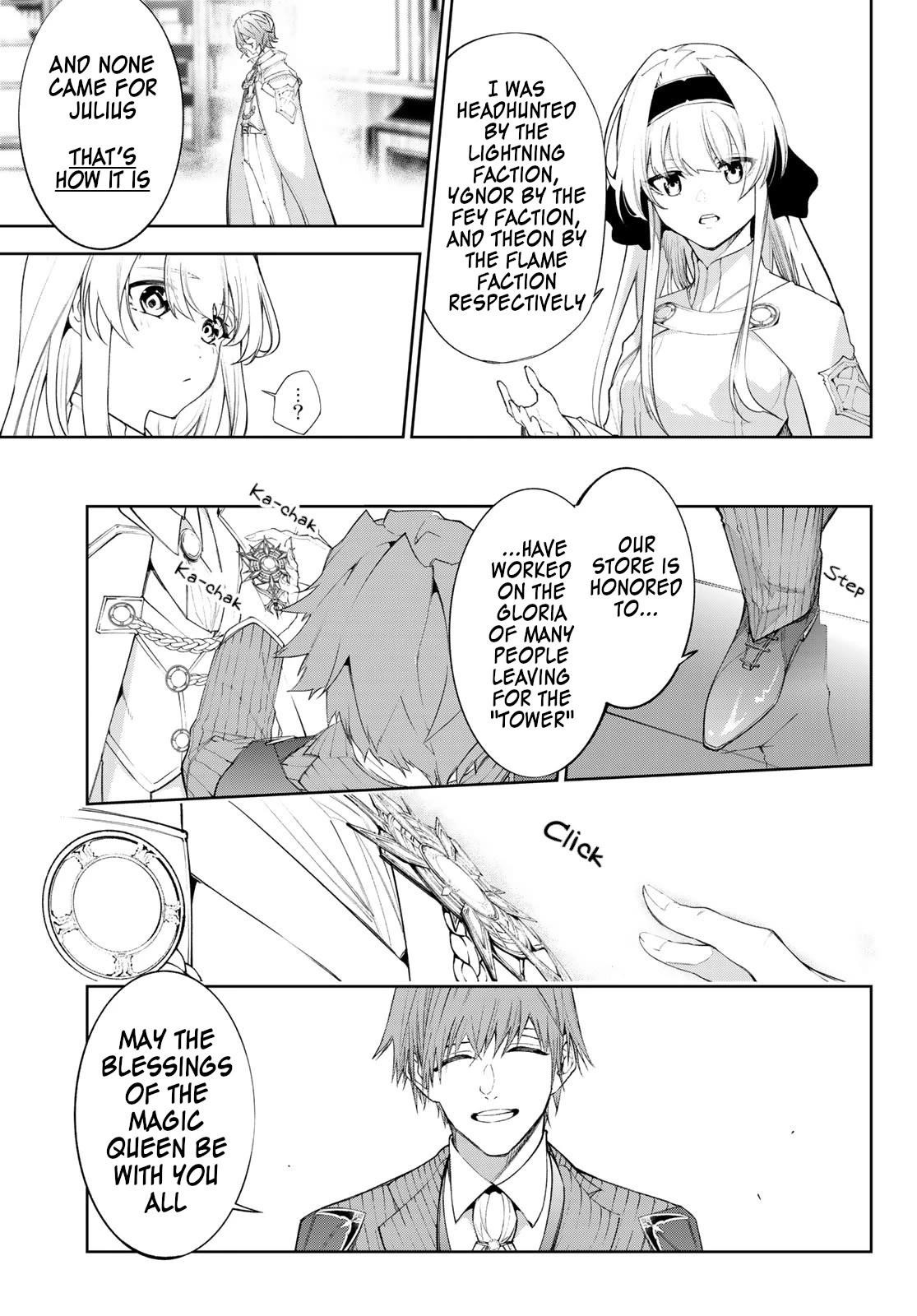 Wistoria’s Wand and Sword Chapter 31 - Page 9 in English