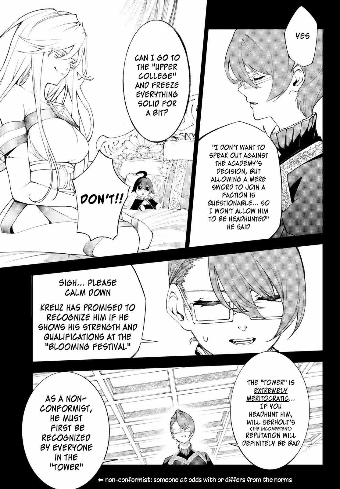 Wistoria’s Wand and Sword Chapter 32 - Page 3 in English