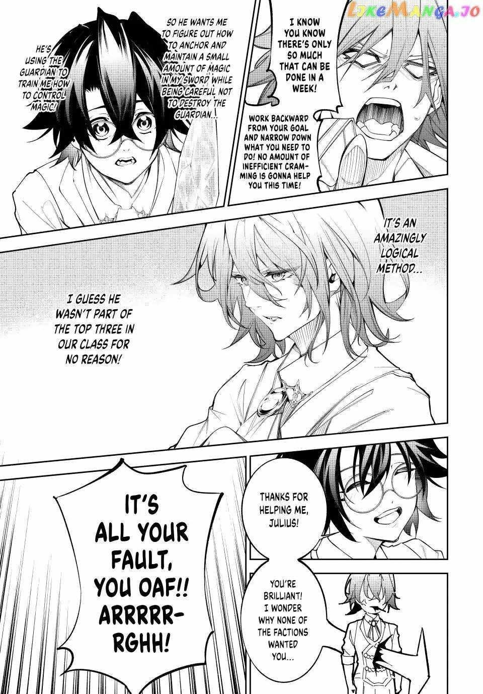 Wistoria’s Wand and Sword Chapter 34 - Page 16 in English
