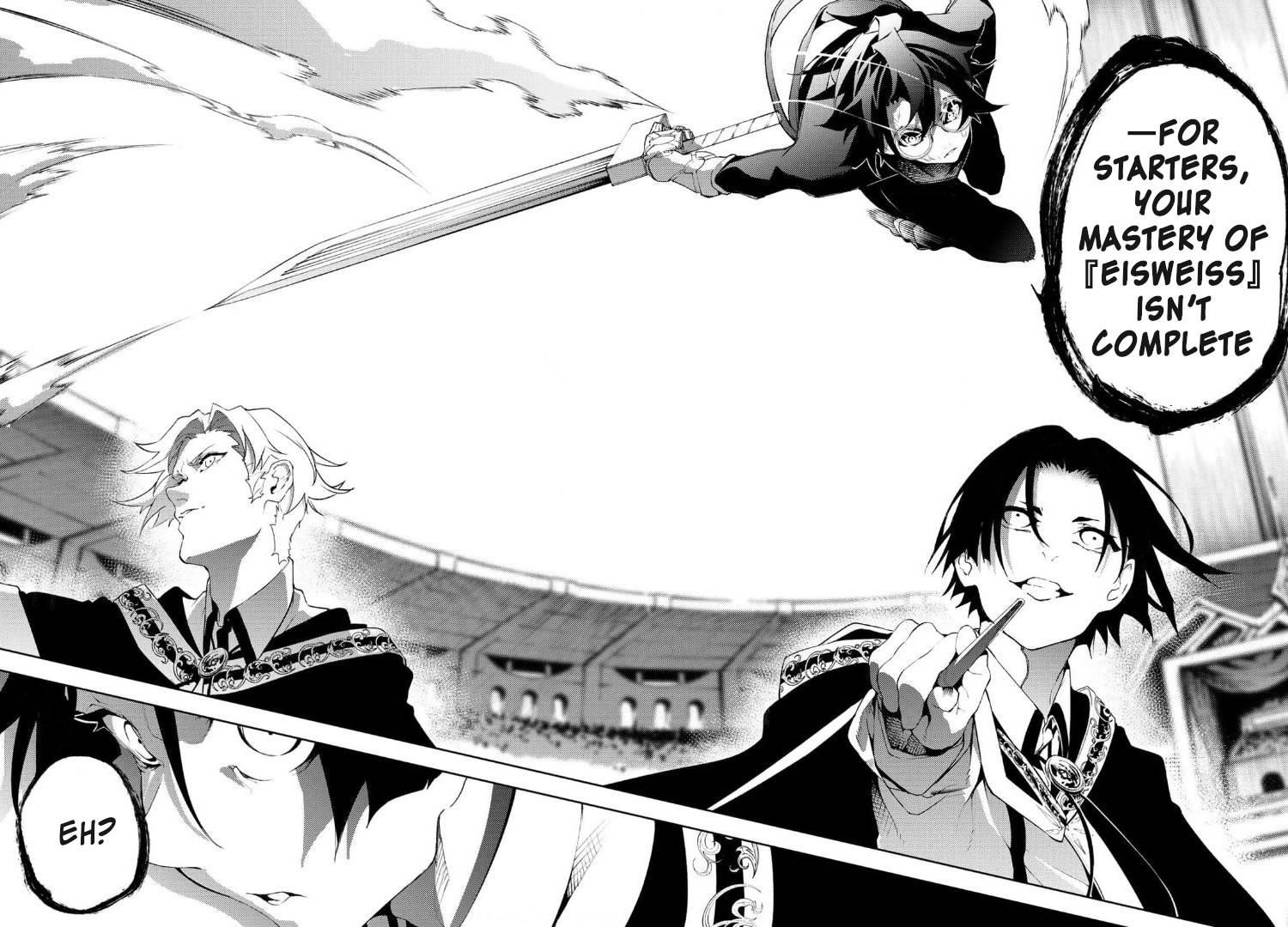 Wistoria’s Wand and Sword Chapter 9 - Page 37 in English