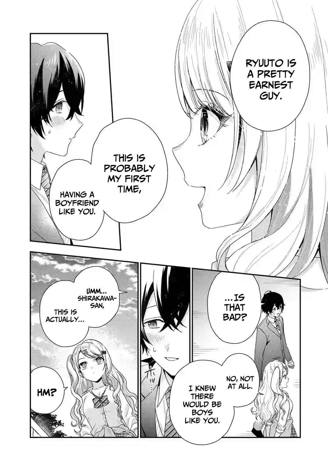 Our Dating Story: The Experienced You and the Inexperienced Me Chapter 1.4 - Page 12 in English