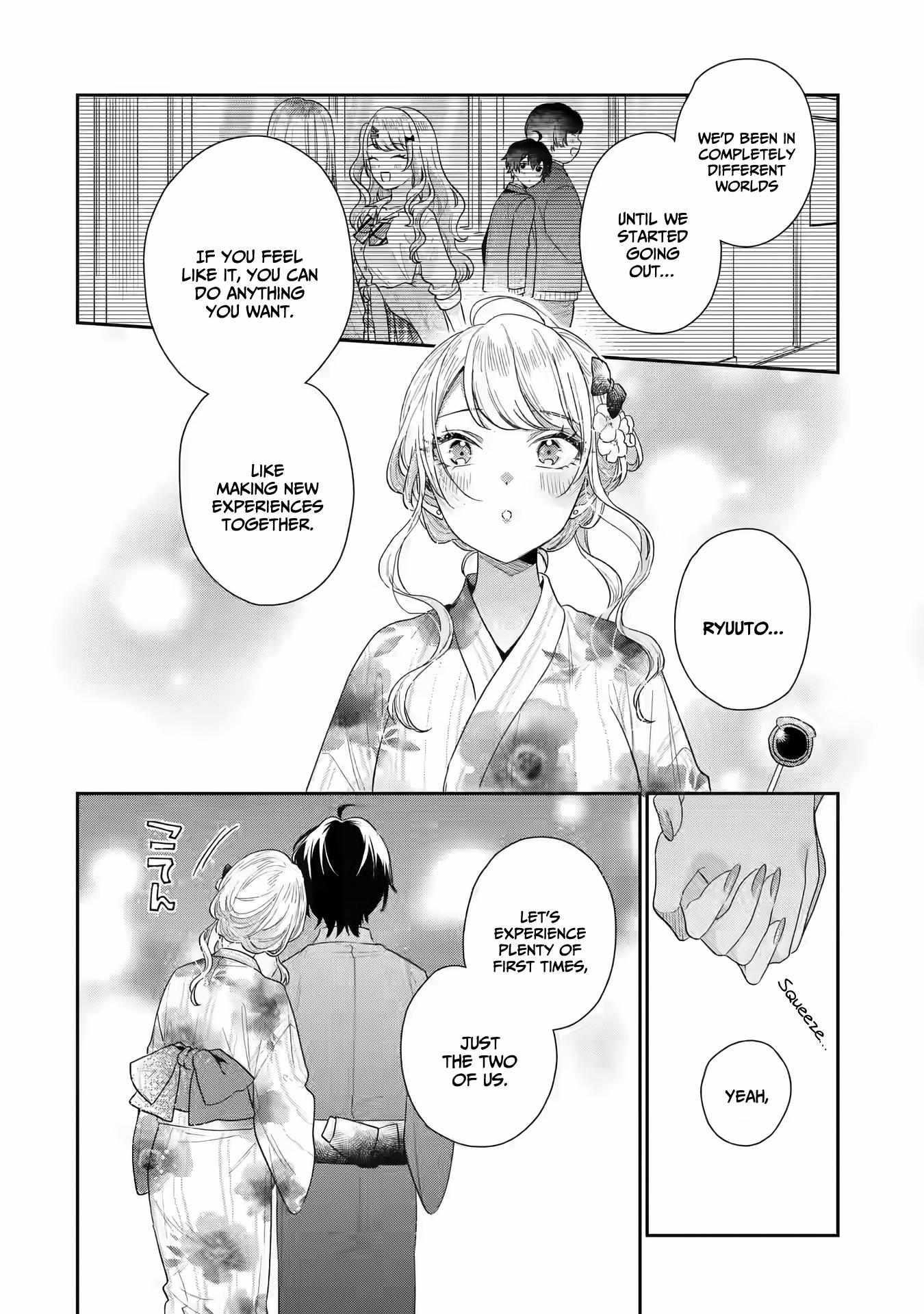 Our Dating Story: The Experienced You and the Inexperienced Me Chapter 16 - Page 21 in English