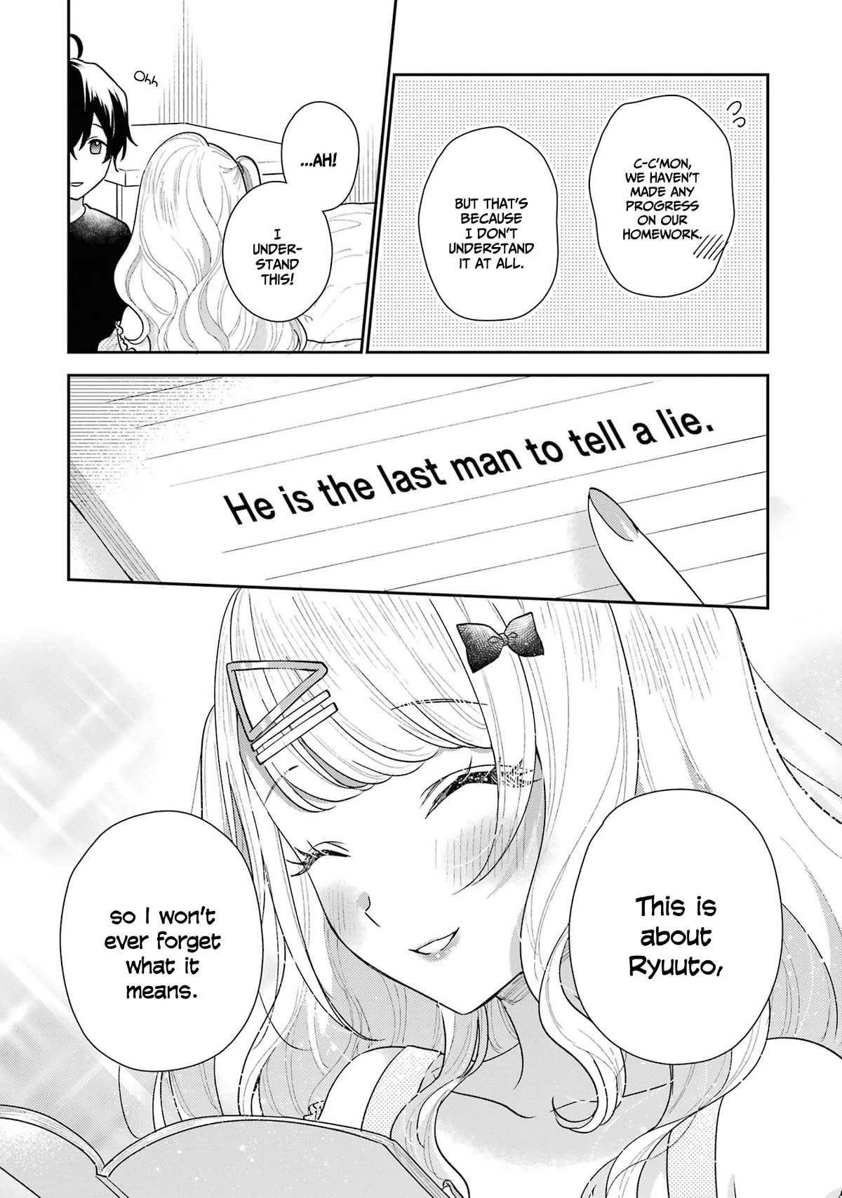 Our Dating Story: The Experienced You and the Inexperienced Me Chapter 19.5 - Page 4 in English