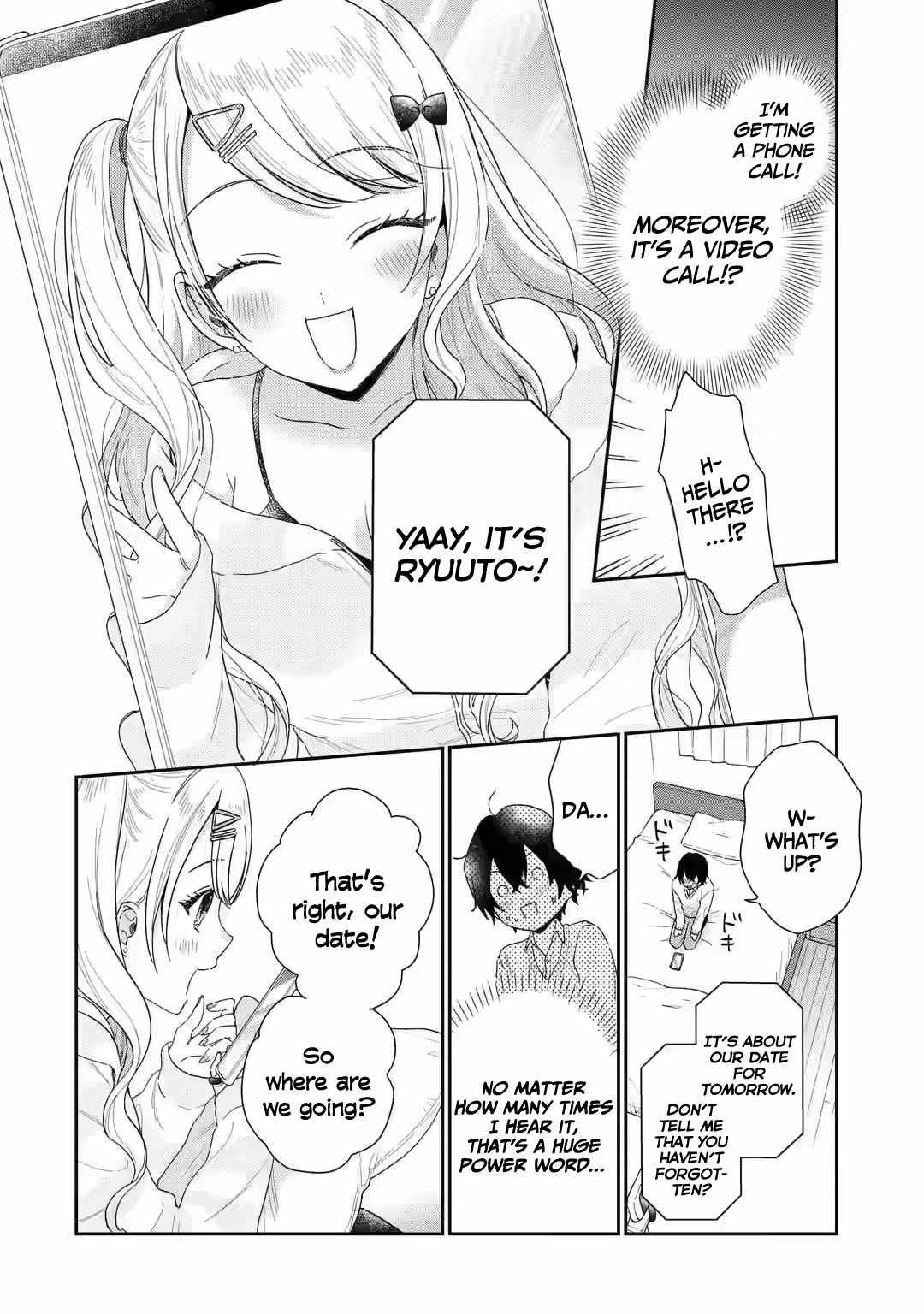 Our Dating Story: The Experienced You and the Inexperienced Me Chapter 2.2 - Page 8 in English