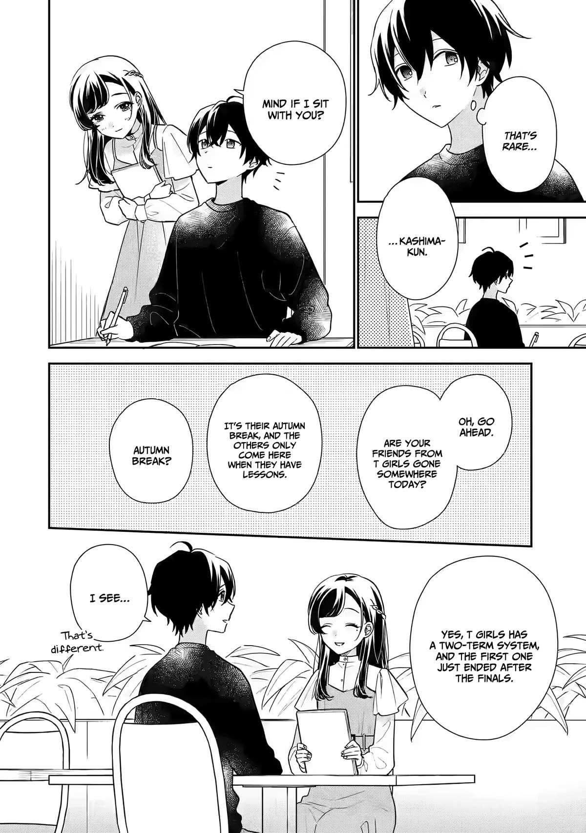 Our Dating Story: The Experienced You and the Inexperienced Me Chapter 22 - Page 22 in English