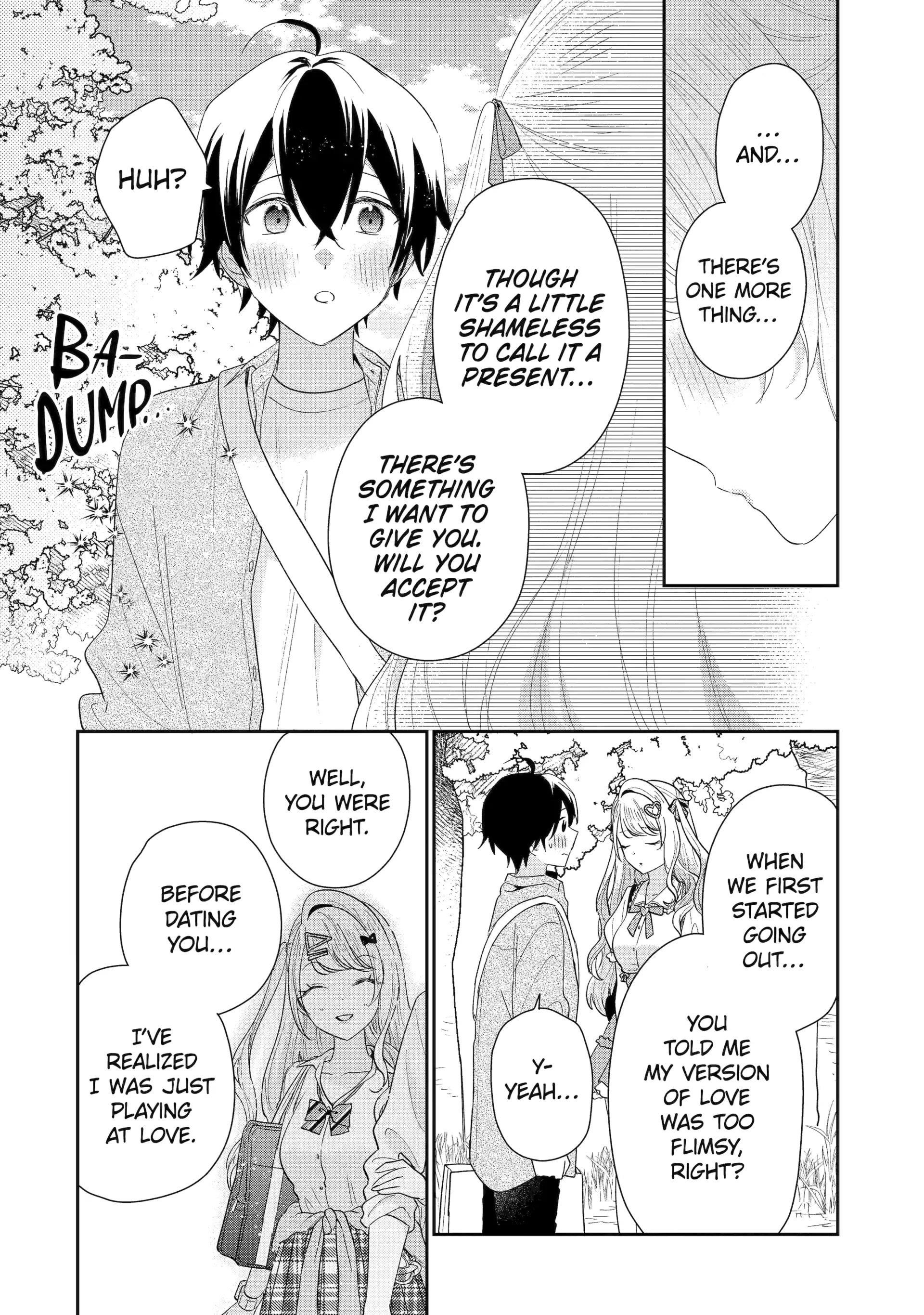 Our Dating Story: The Experienced You and the Inexperienced Me Chapter 41 - Page 34 in English
