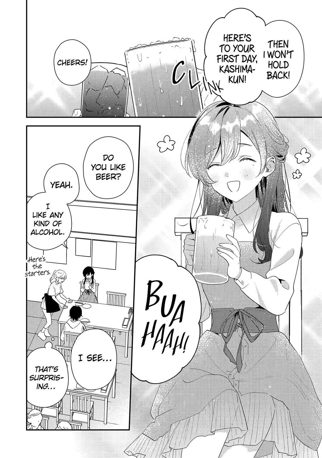 Our Dating Story: The Experienced You and the Inexperienced Me Chapter 43 - Page 34 in English