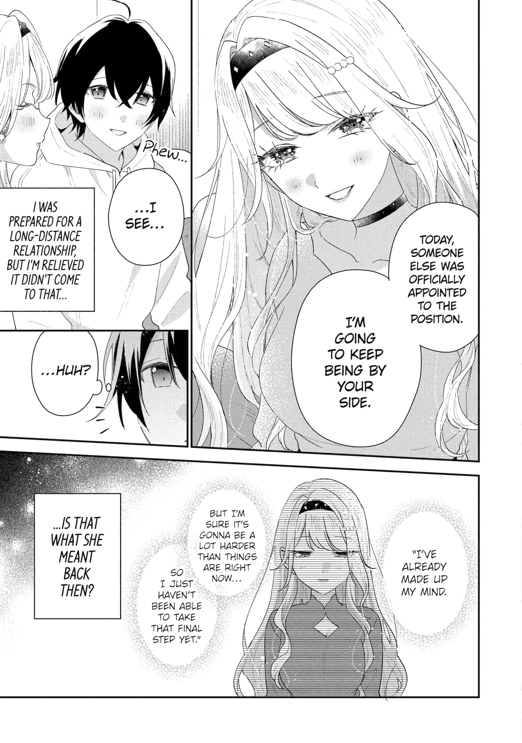 Our Dating Story: The Experienced You and the Inexperienced Me Chapter 47.1 - Page 9 in English