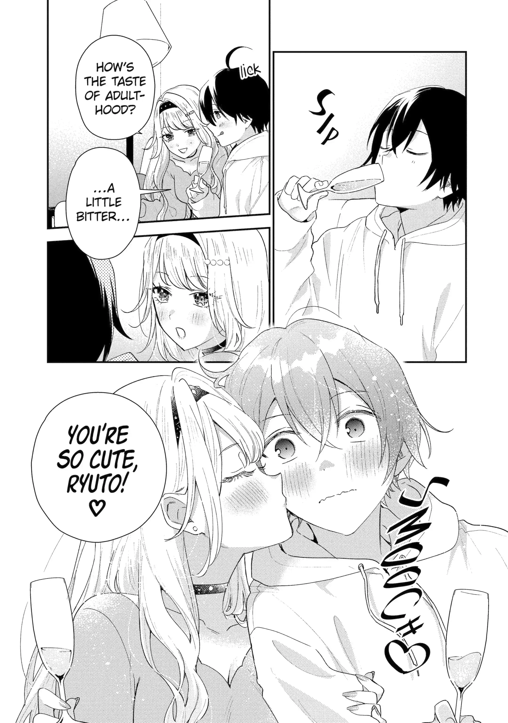 Our Dating Story: The Experienced You and the Inexperienced Me Chapter 47.2 - Page 9 in English