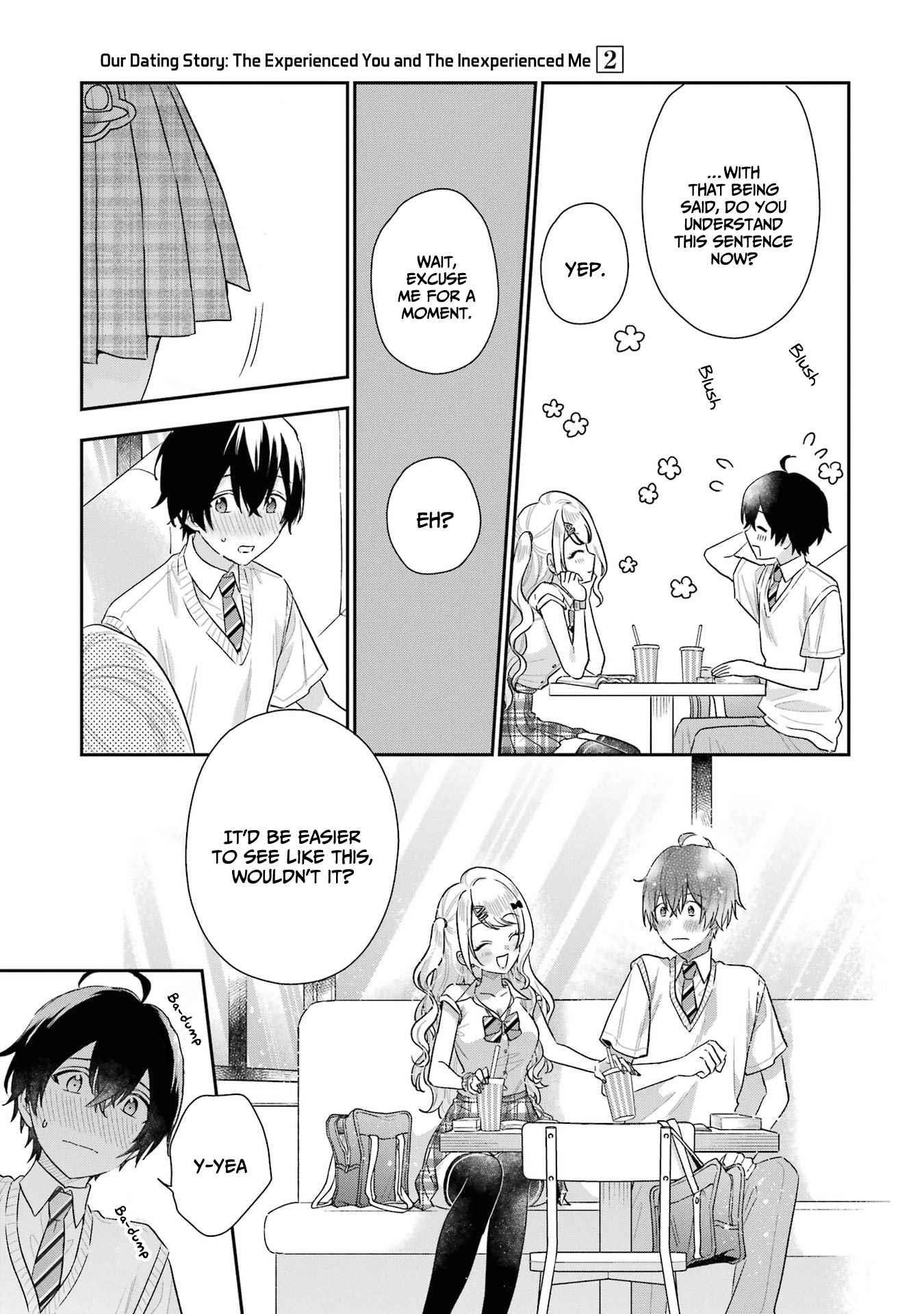 Our Dating Story: The Experienced You and the Inexperienced Me Chapter 9 - Page 11 in English