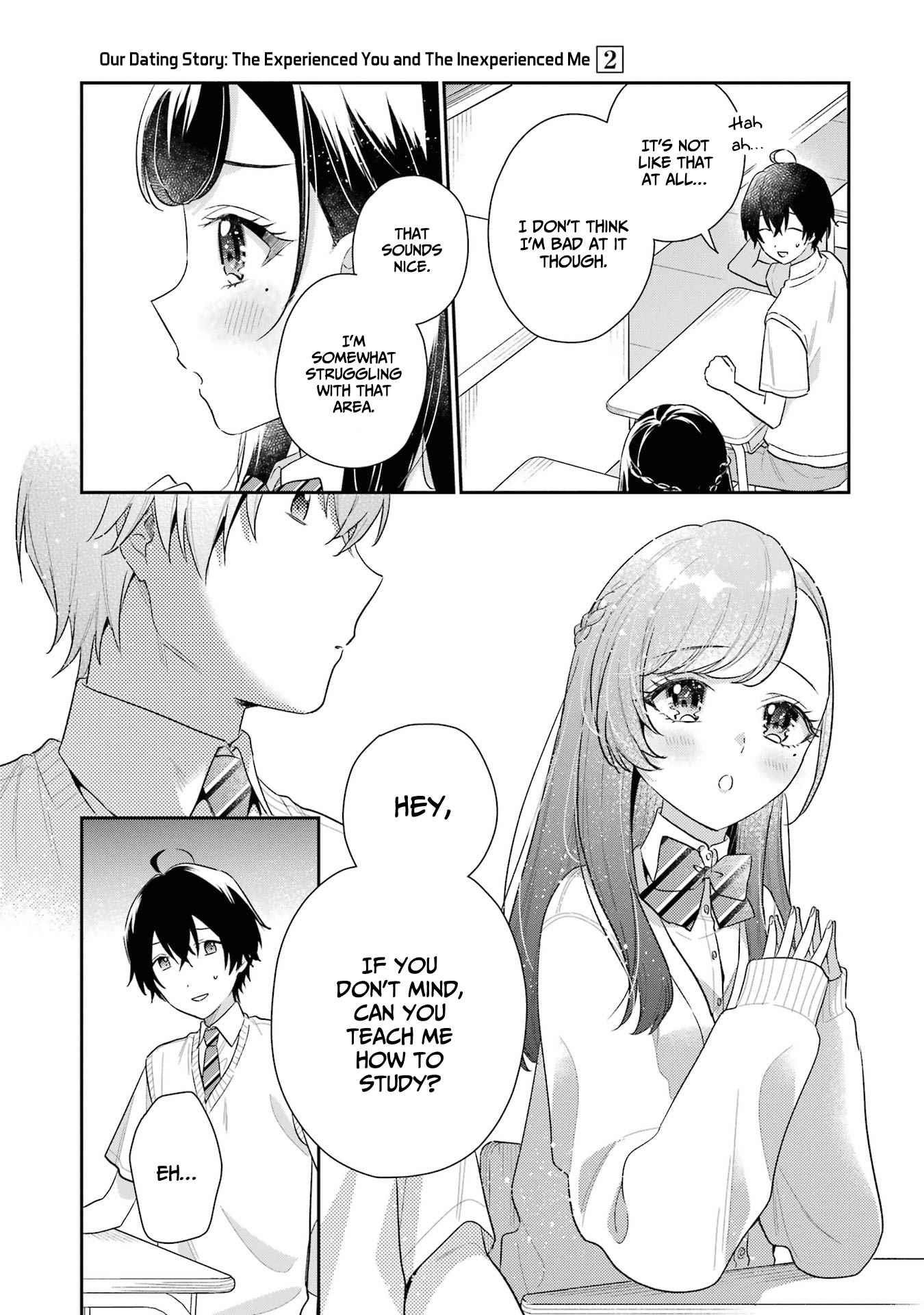 Our Dating Story: The Experienced You and the Inexperienced Me Chapter 9 - Page 24 in English