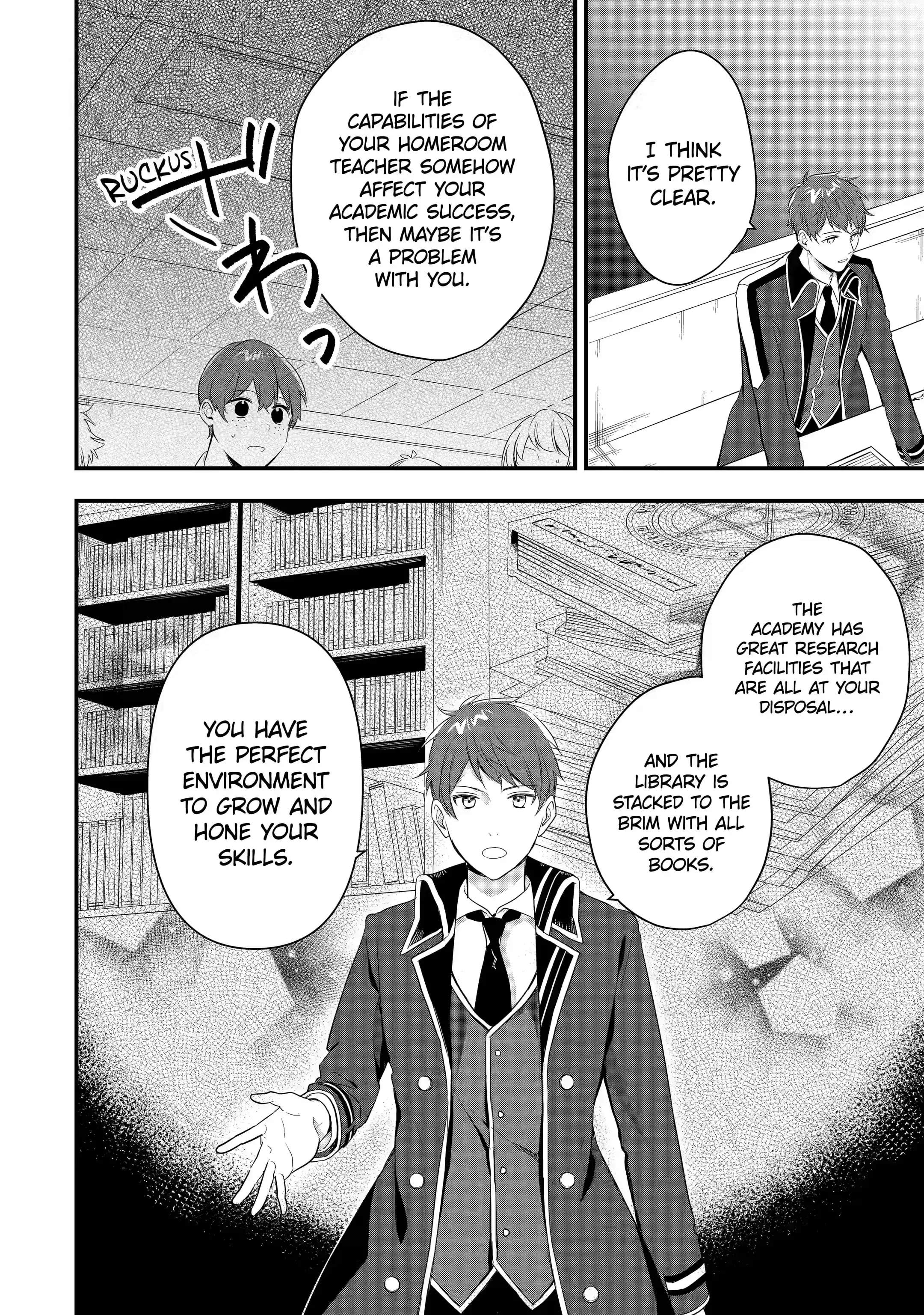 Demoted to a Teacher, the Strongest Sage Raises an Unbeatable Class Chapter 2.1 - Page 8 in English