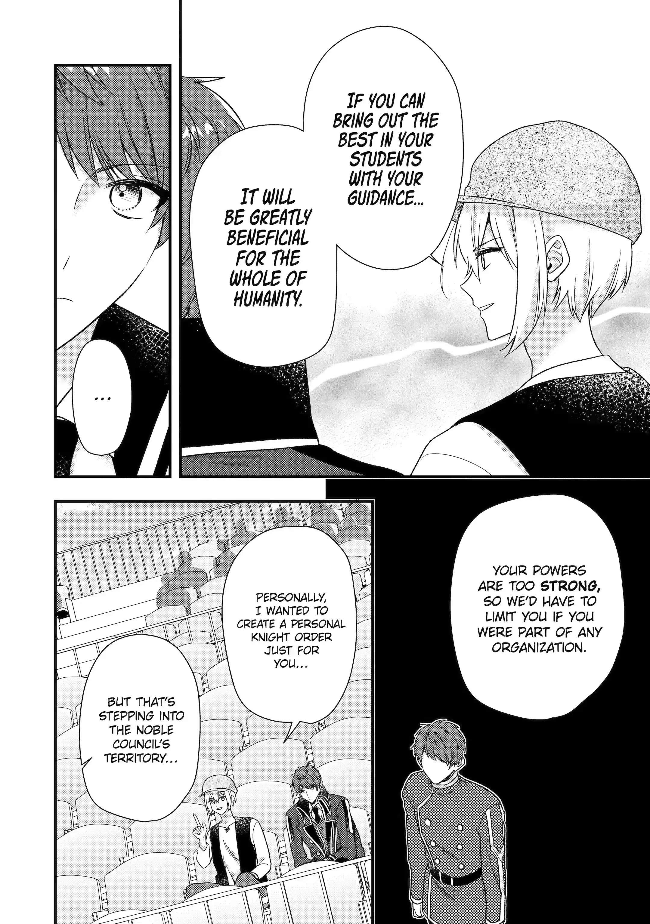 Demoted to a Teacher, the Strongest Sage Raises an Unbeatable Class Chapter 33.3 - Page 8 in English