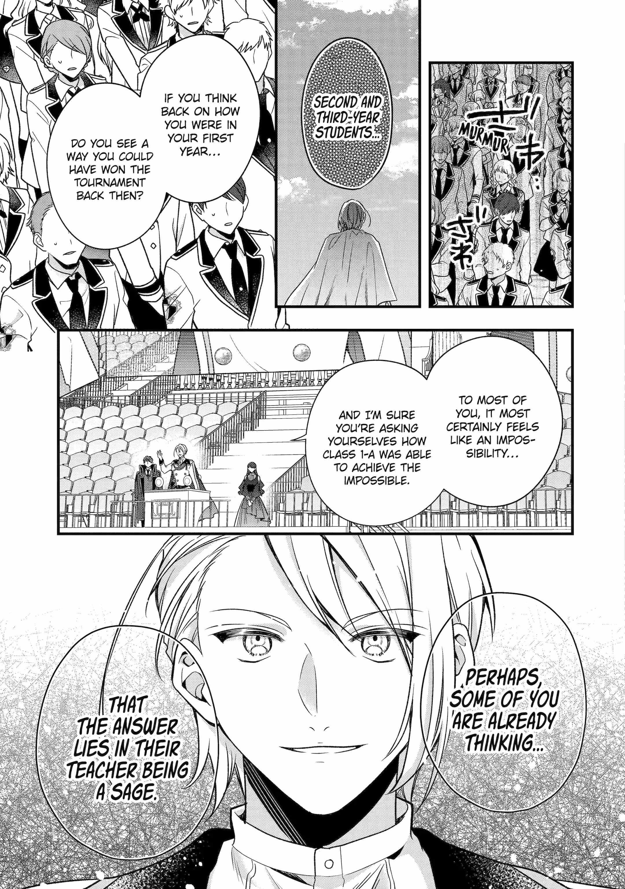 Demoted to a Teacher, the Strongest Sage Raises an Unbeatable Class Chapter 36 - Page 22 in English