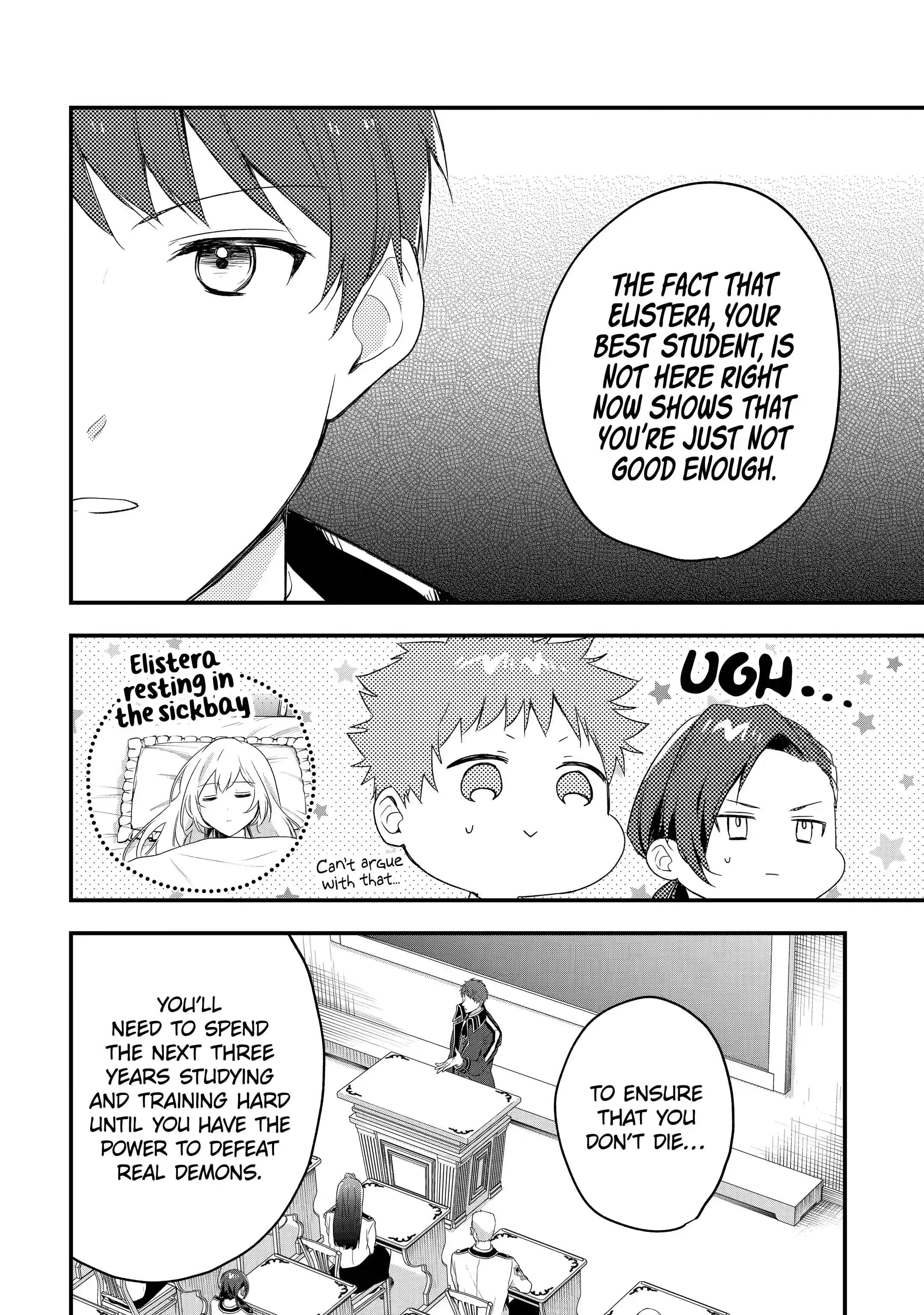 Demoted to a Teacher, the Strongest Sage Raises an Unbeatable Class Chapter 4.1 - Page 3 in English