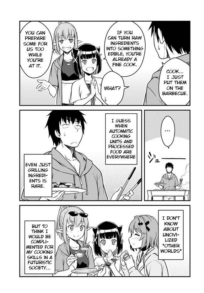 When I Woke Up, I Got the Strongest Equipment and a Spaceship, so I Went and Became a Mercenary in Order to Live as I Please while Aiming for a Detached House Chapter 28.2 - Page 4 in English