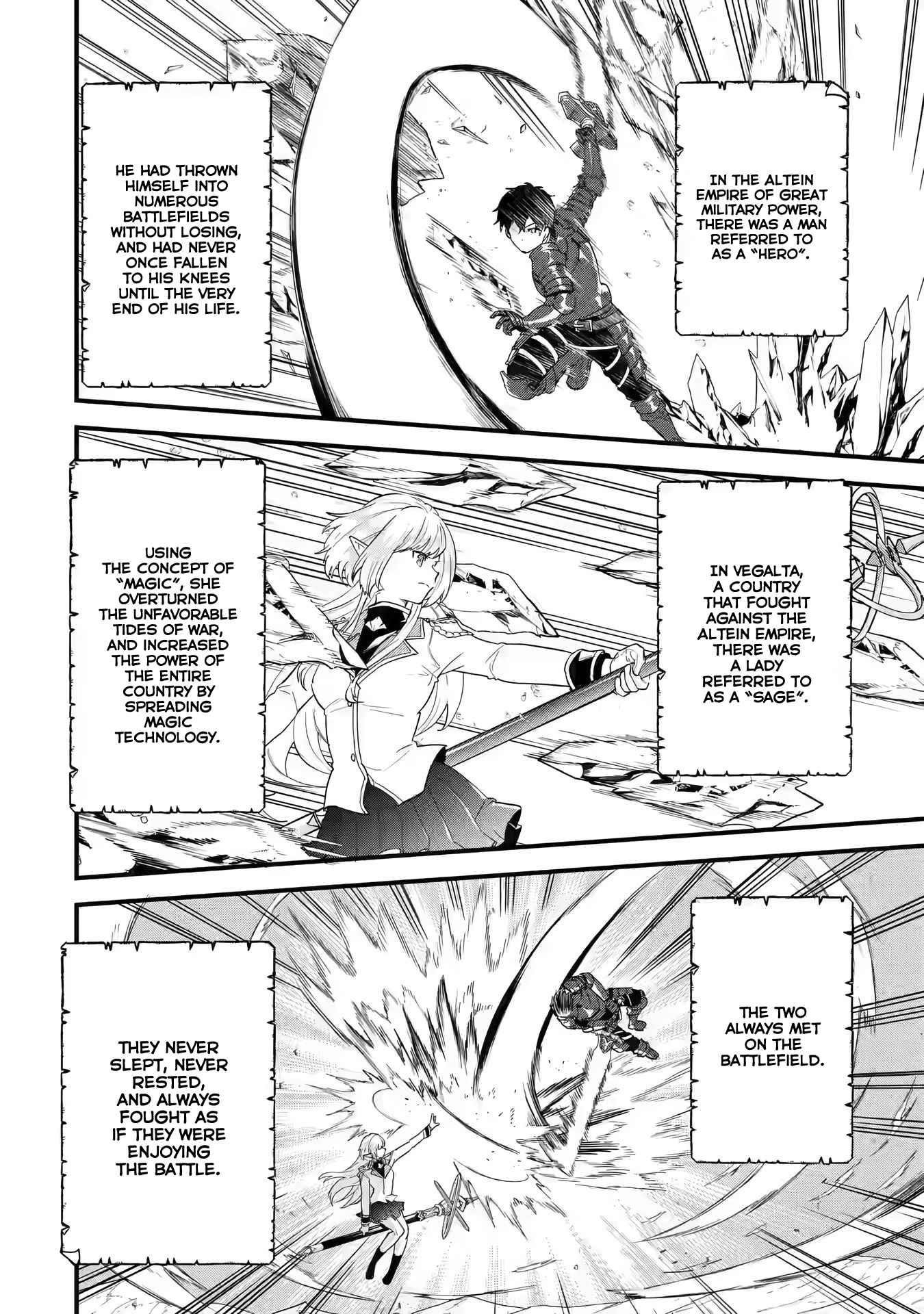 Reincarnated – The Hero Marries the Sage ~After Becoming Engaged to a Former Rival, We Became the Strongest Couple~ Chapter 1.1 - Page 9 in English
