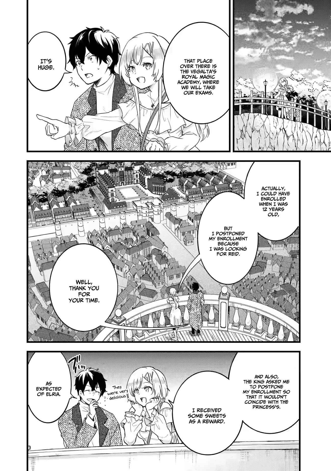 Reincarnated – The Hero Marries the Sage ~After Becoming Engaged to a Former Rival, We Became the Strongest Couple~ Chapter 3.2 - Page 13 in English