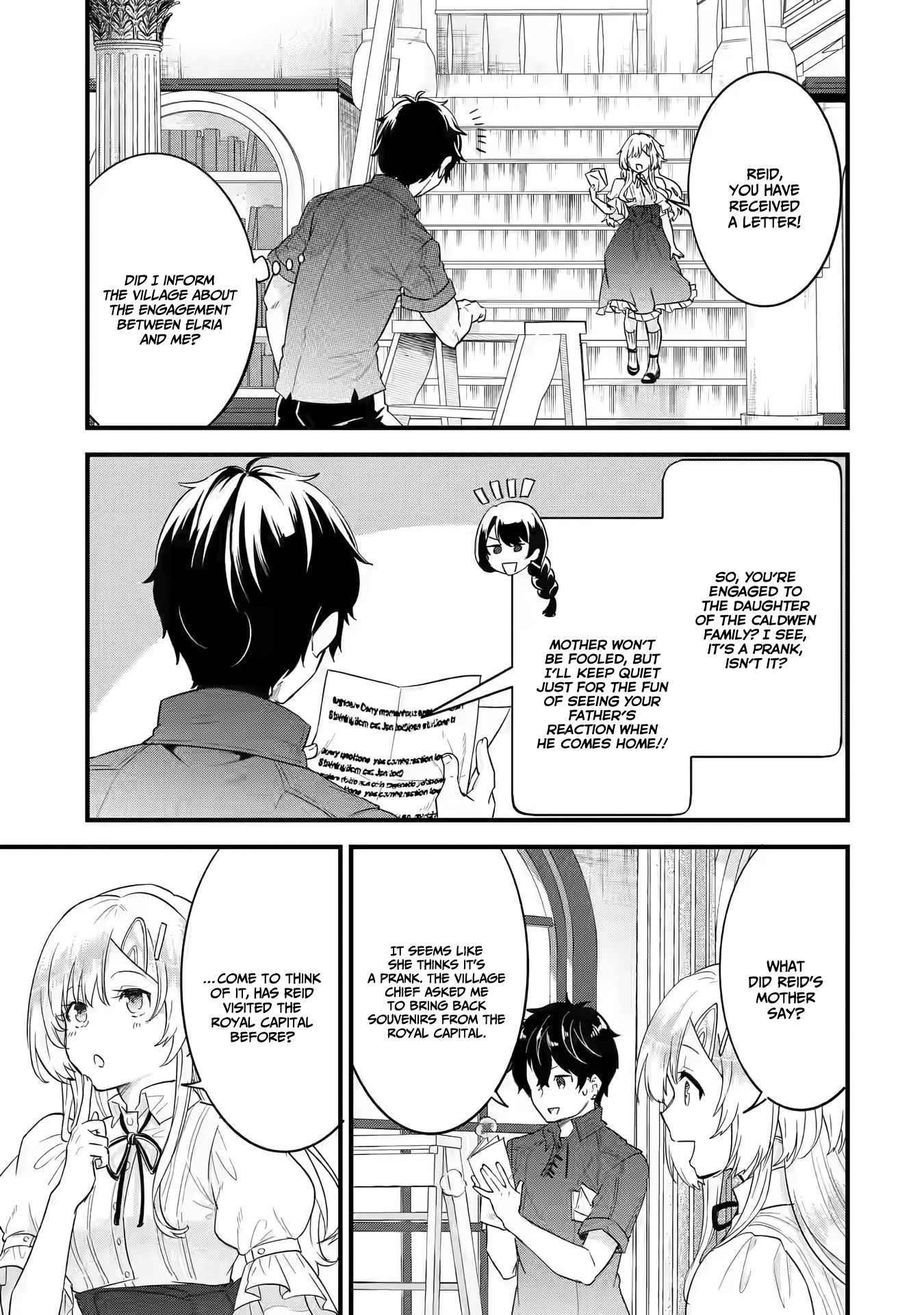 Reincarnated – The Hero Marries the Sage ~After Becoming Engaged to a Former Rival, We Became the Strongest Couple~ Chapter 3.2 - Page 4 in English
