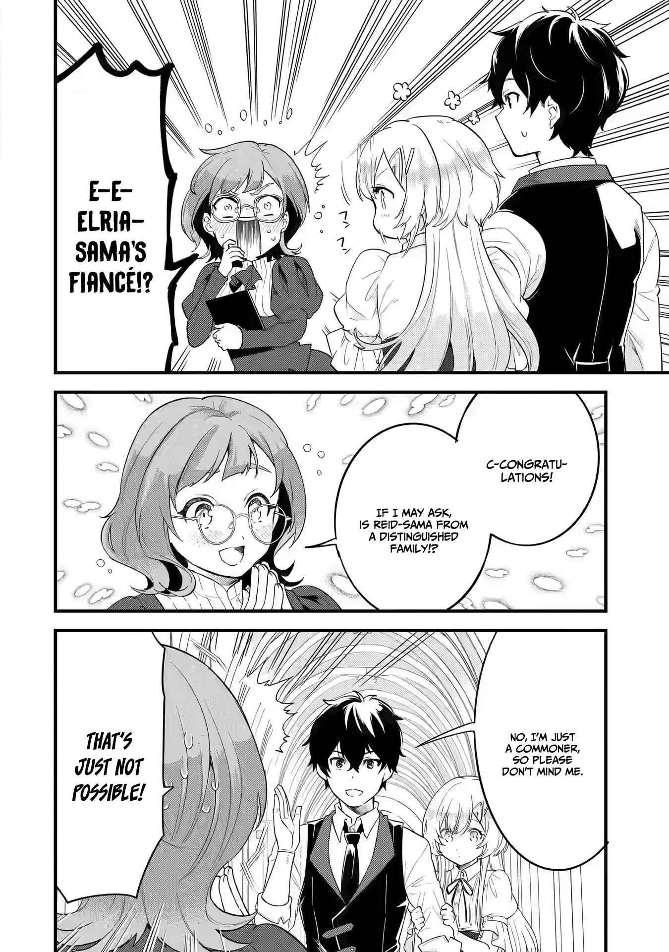 Reincarnated – The Hero Marries the Sage ~After Becoming Engaged to a Former Rival, We Became the Strongest Couple~ Chapter 4.1 - Page 9 in English