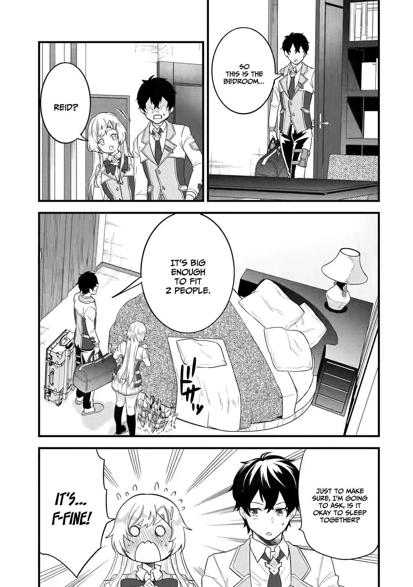 Reincarnated – The Hero Marries the Sage ~After Becoming Engaged to a Former Rival, We Became the Strongest Couple~ Chapter 5.2 - Page 15 in English
