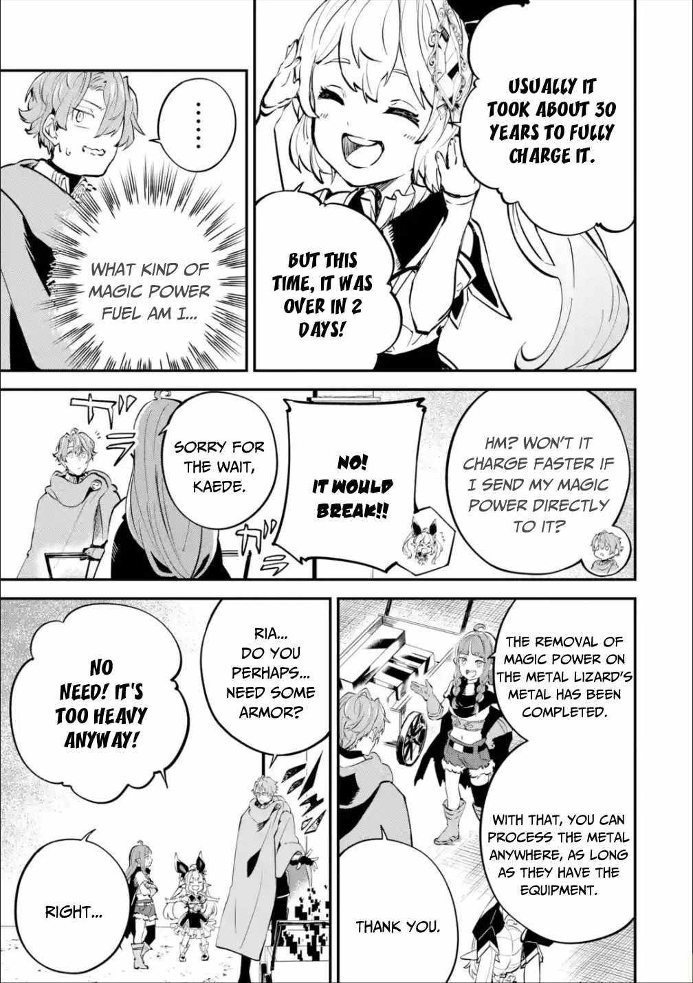 After Being Transferred to Another World I Became a Magical Swordsman Through Cheats Chapter 12.1 - Page 15 in English