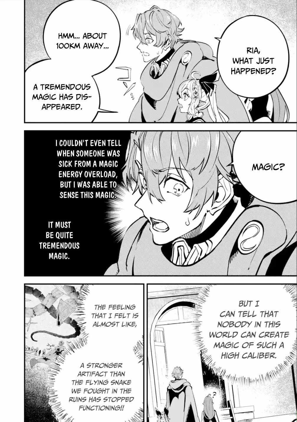 After Being Transferred to Another World I Became a Magical Swordsman Through Cheats Chapter 12.1 - Page 18 in English