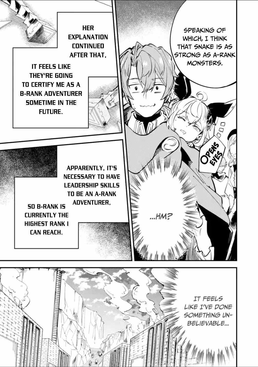 After Being Transferred to Another World I Became a Magical Swordsman Through Cheats Chapter 12.1 - Page 9 in English