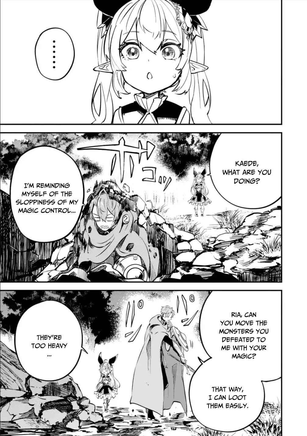 After Being Transferred to Another World I Became a Magical Swordsman Through Cheats Chapter 13.2 - Page 7 in English