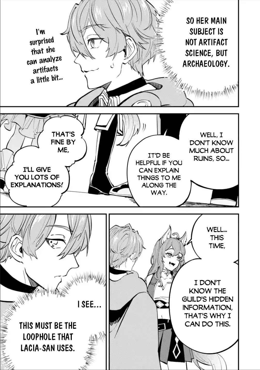 After Being Transferred to Another World I Became a Magical Swordsman Through Cheats Chapter 14 - Page 33 in English