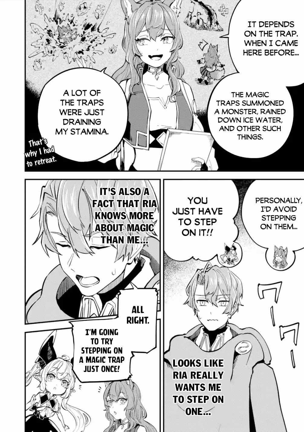 After Being Transferred to Another World I Became a Magical Swordsman Through Cheats Chapter 15 - Page 12 in English