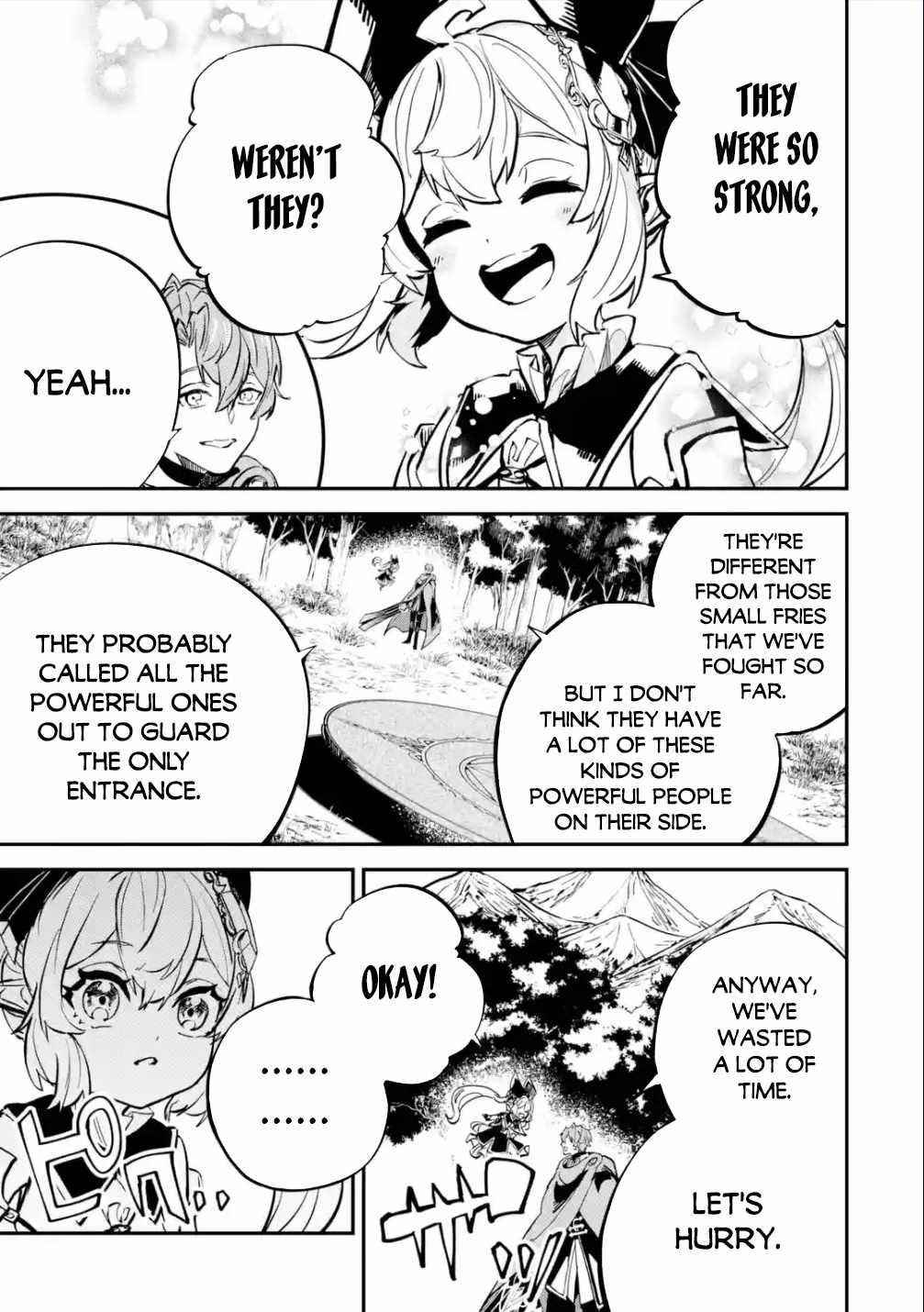 After Being Transferred to Another World I Became a Magical Swordsman Through Cheats Chapter 20.2 - Page 10 in English