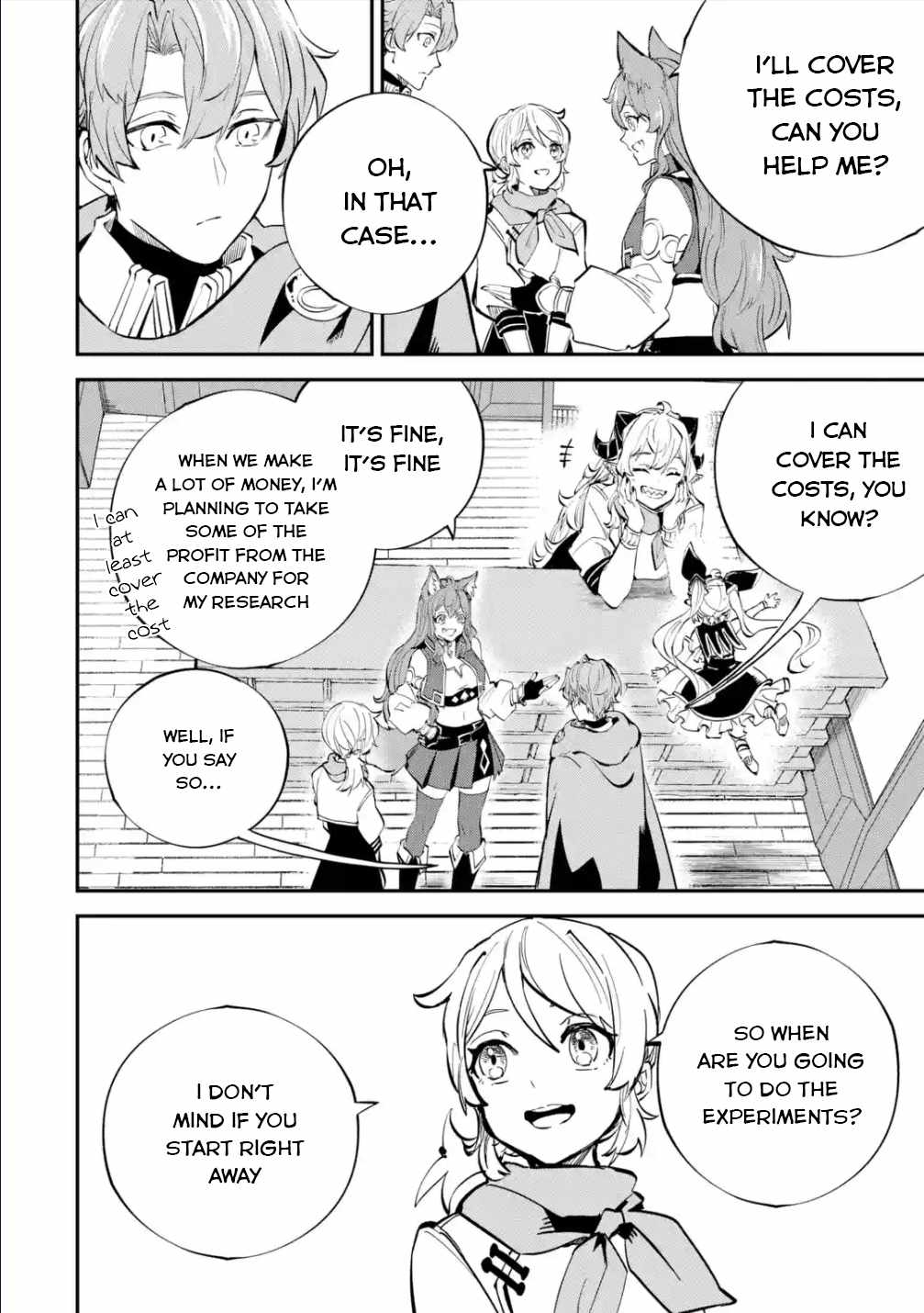After Being Transferred to Another World I Became a Magical Swordsman Through Cheats Chapter 24.1 - Page 14 in English
