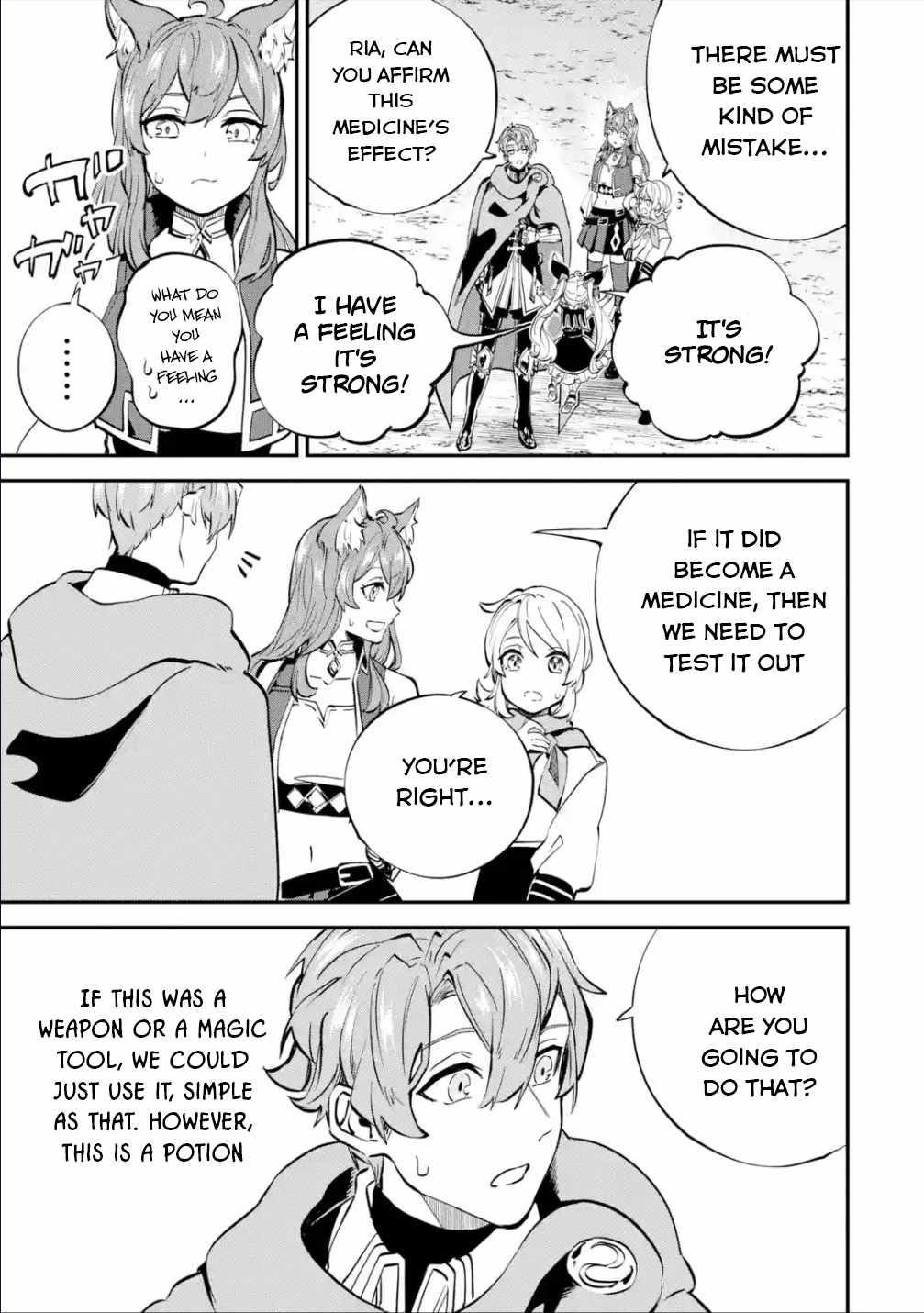 After Being Transferred to Another World I Became a Magical Swordsman Through Cheats Chapter 24.2 - Page 12 in English