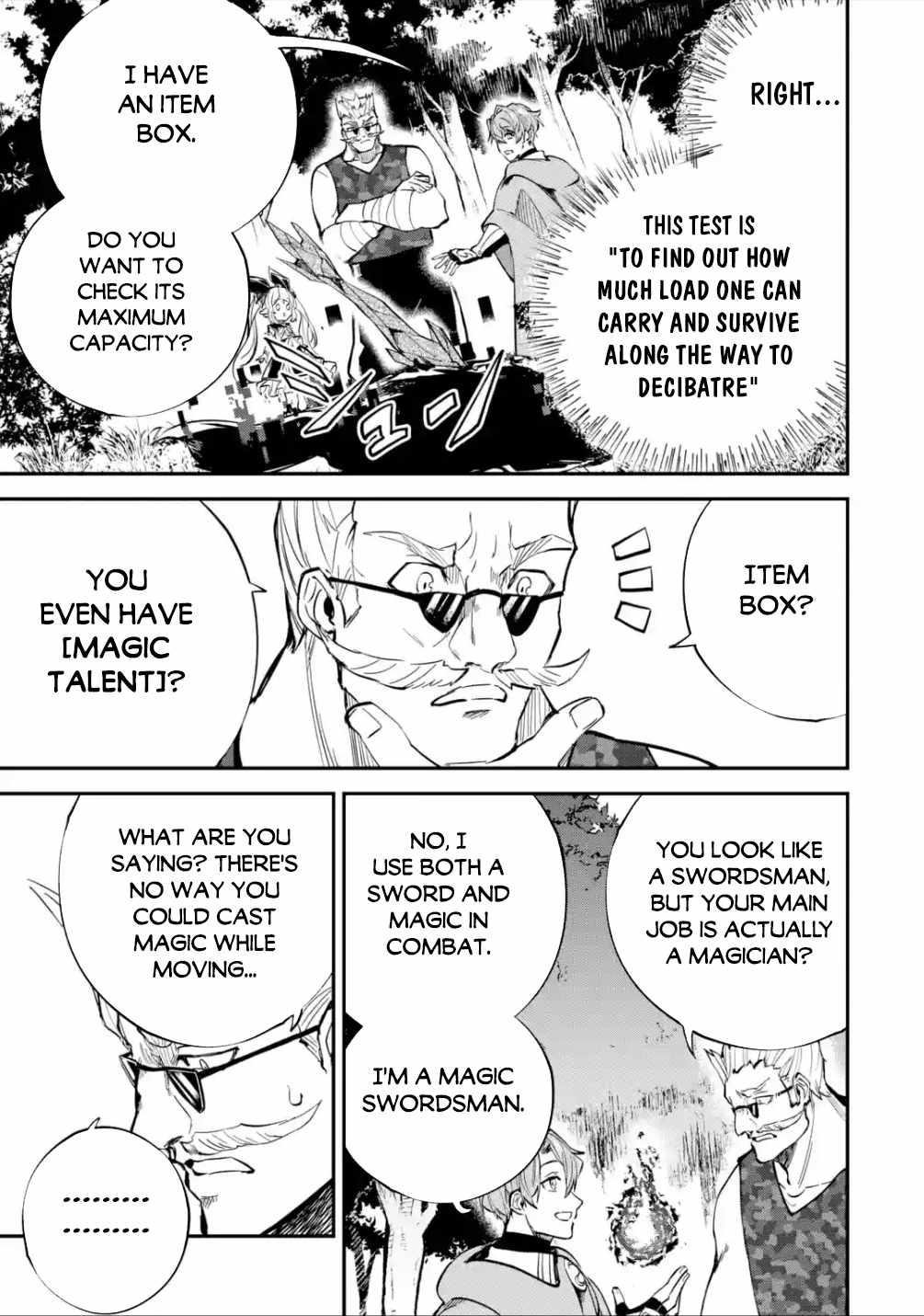 After Being Transferred to Another World I Became a Magical Swordsman Through Cheats Chapter 27.1 - Page 17 in English