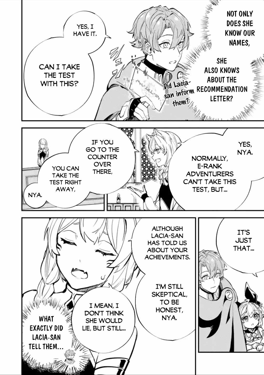 After Being Transferred to Another World I Became a Magical Swordsman Through Cheats Chapter 27.1 - Page 8 in English