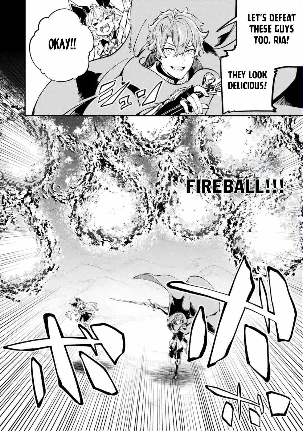 After Being Transferred to Another World I Became a Magical Swordsman Through Cheats Chapter 27.2 - Page 8 in English