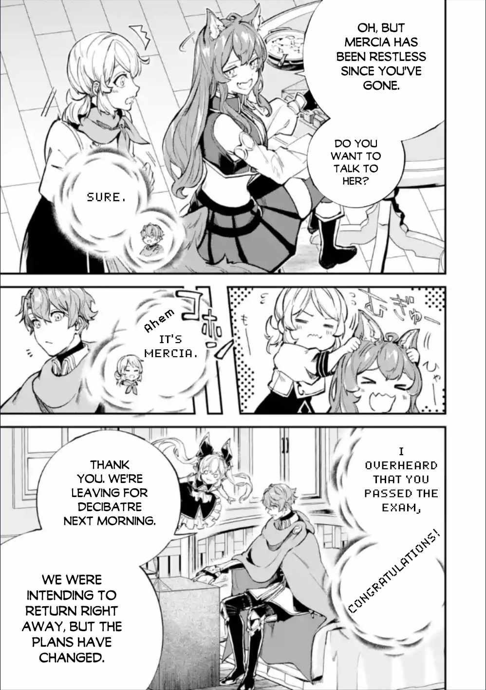 After Being Transferred to Another World I Became a Magical Swordsman Through Cheats Chapter 28.1 - Page 3 in English