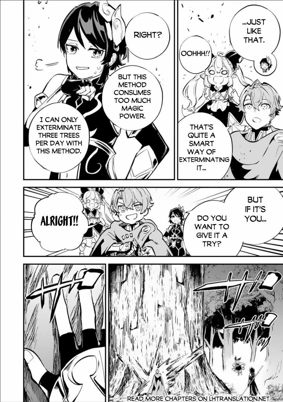 After Being Transferred to Another World I Became a Magical Swordsman Through Cheats Chapter 32.2 - Page 18 in English