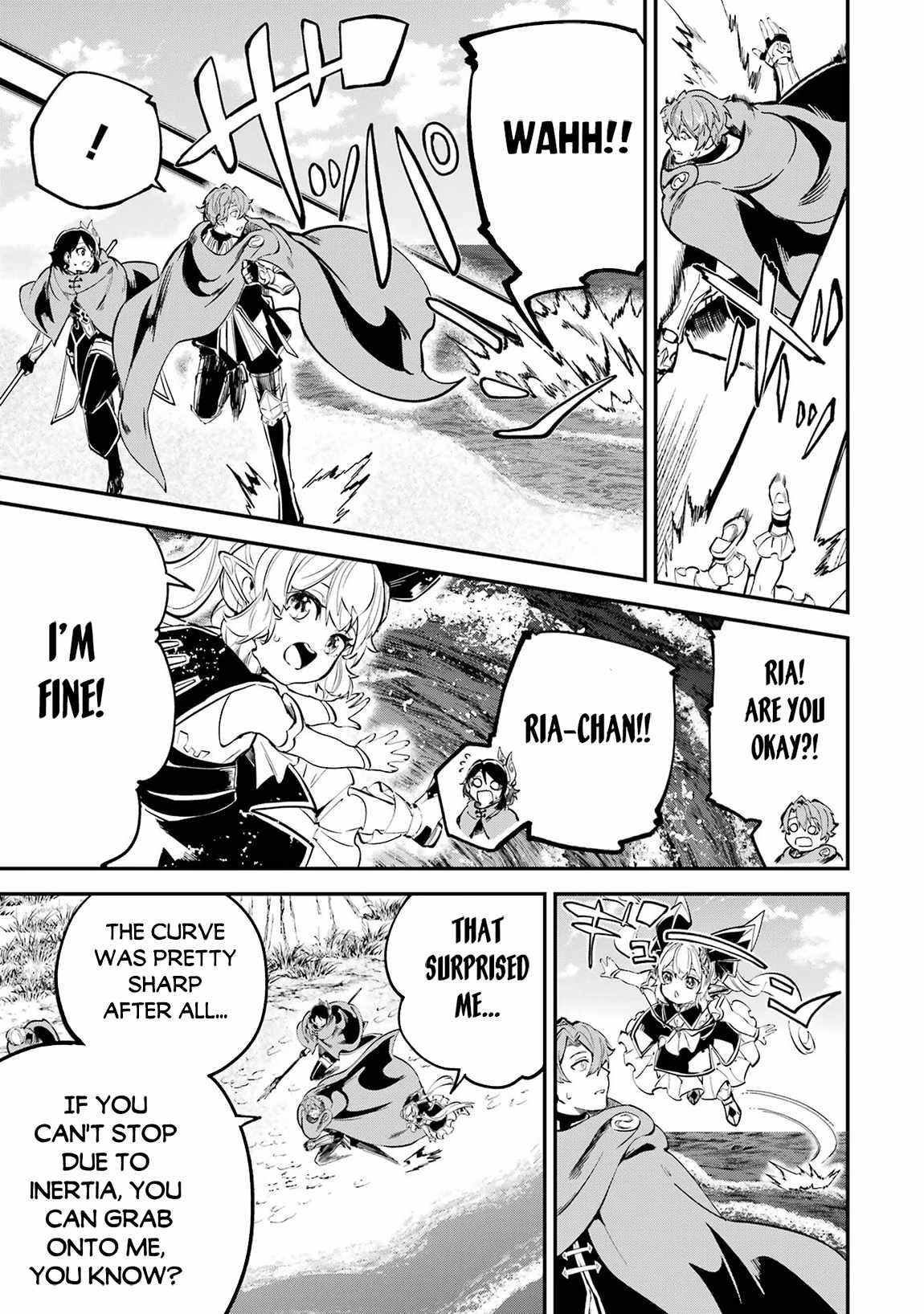 After Being Transferred to Another World I Became a Magical Swordsman Through Cheats Chapter 34.1 - Page 8 in English
